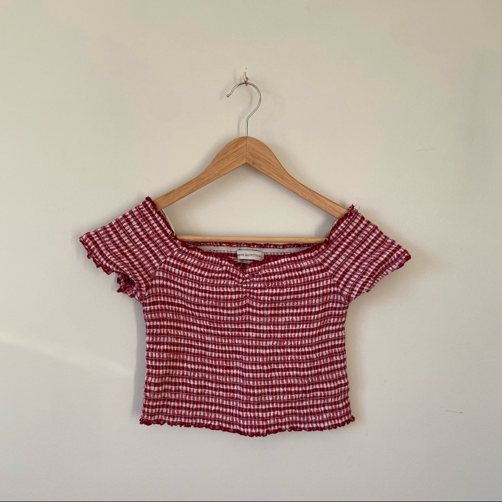Urban Outfitters Off Shoulder Crop Top